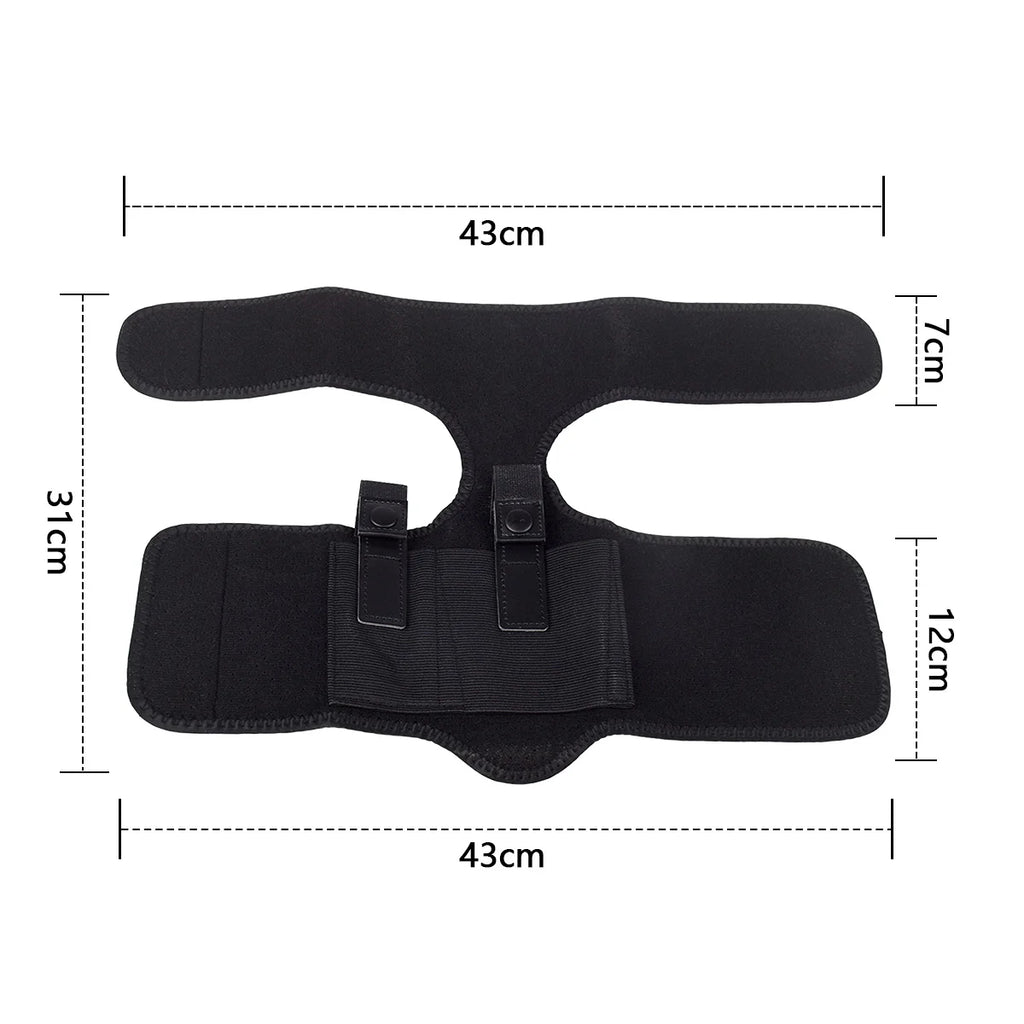 Tactical Pistol Holster Black For Leg Concealed Carry High Quality Adjustable Elastic Retention Strap Pouch G17 G19 Holsters