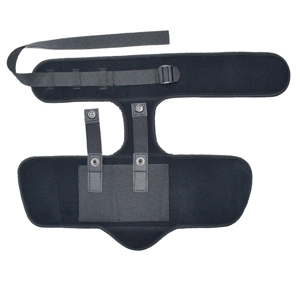 Universal Ankle Gun Holster Hidden Carry Elastic Leg Holster for Compact Handguns & Daily Use